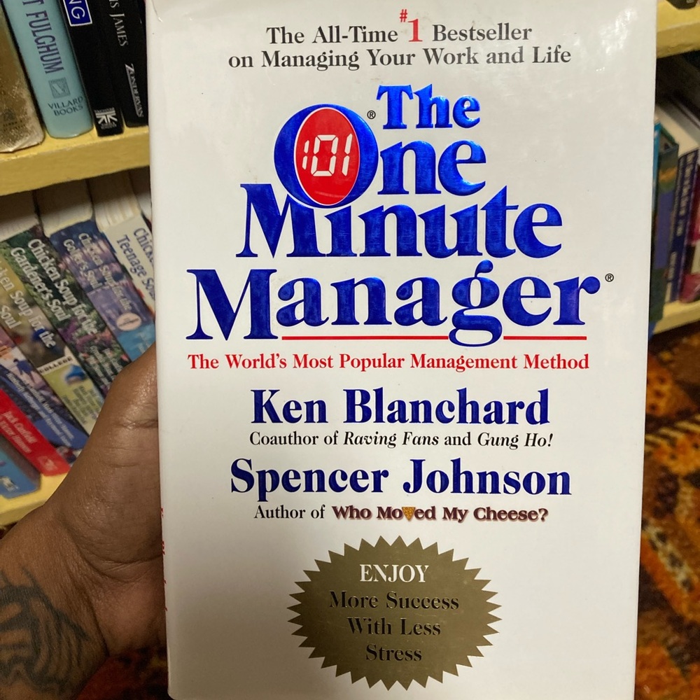 The One Minute Manager By Spencer Johnson Book